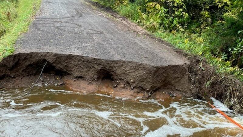 Cant Road south of Lismore Road is closed due to a washout.