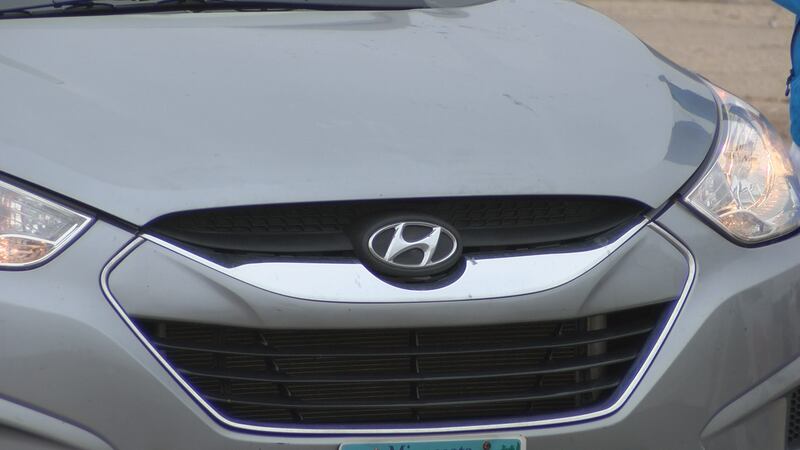 Front of a Hyundai Car