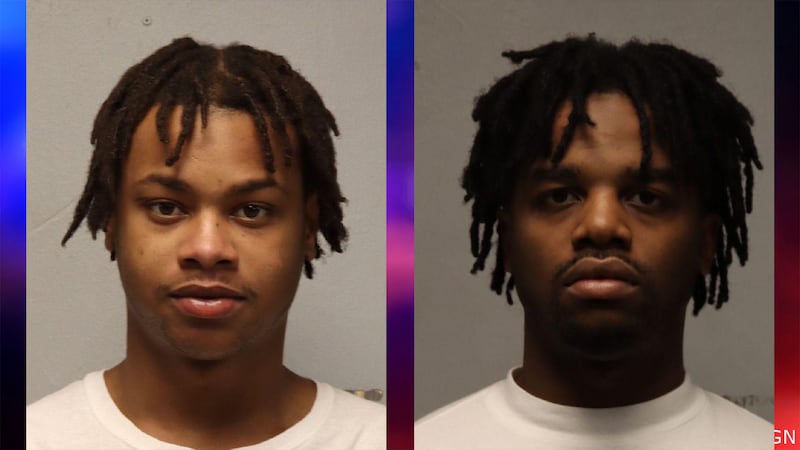 Mugshots of Terrence Lampley and Anthony Bradley